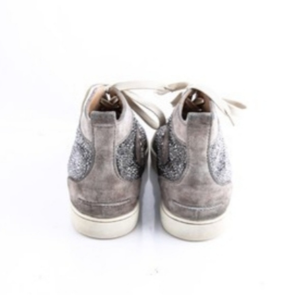 Christian Louboutin Strass Flat Grey Swarovski Cry - Picture 3 of 4